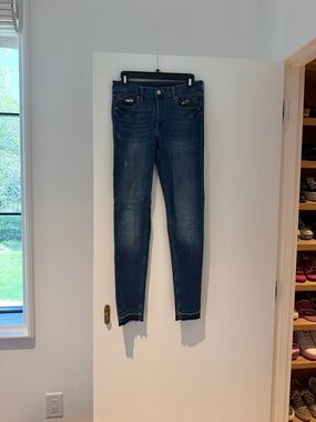 H&M Women's Dark Blue Skinny Jeans